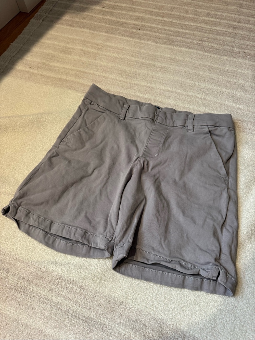 Jag Jeans Women's Gray Casual Bermuda Shorts